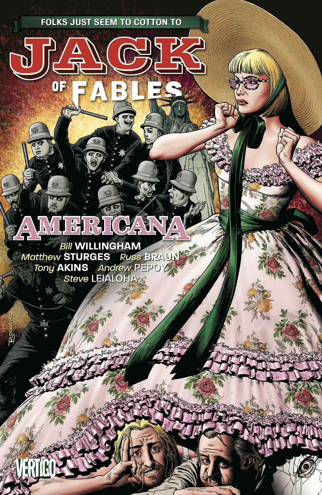 Jack of Fables Vol. 4: Americana preview images