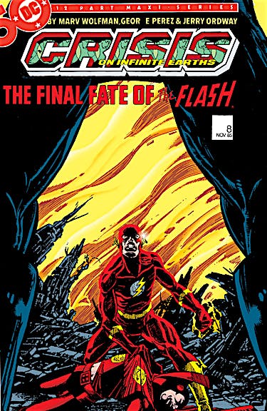 Crisis on Infinite Earths #8 preview images