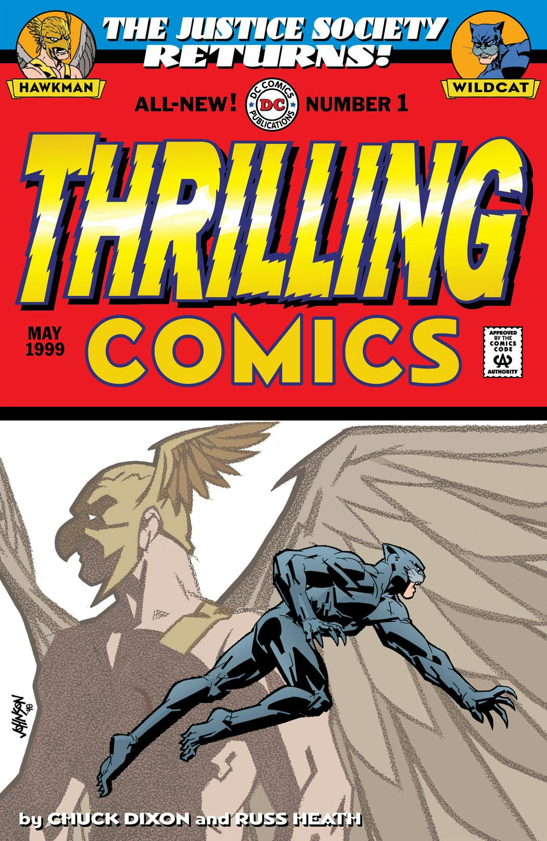 Thrilling Comics #1 preview images