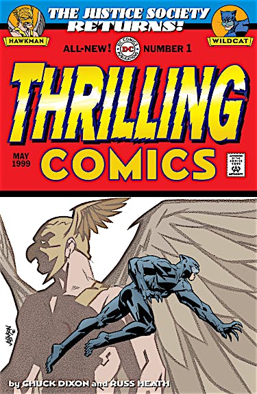 Thrilling Comics #1 preview images