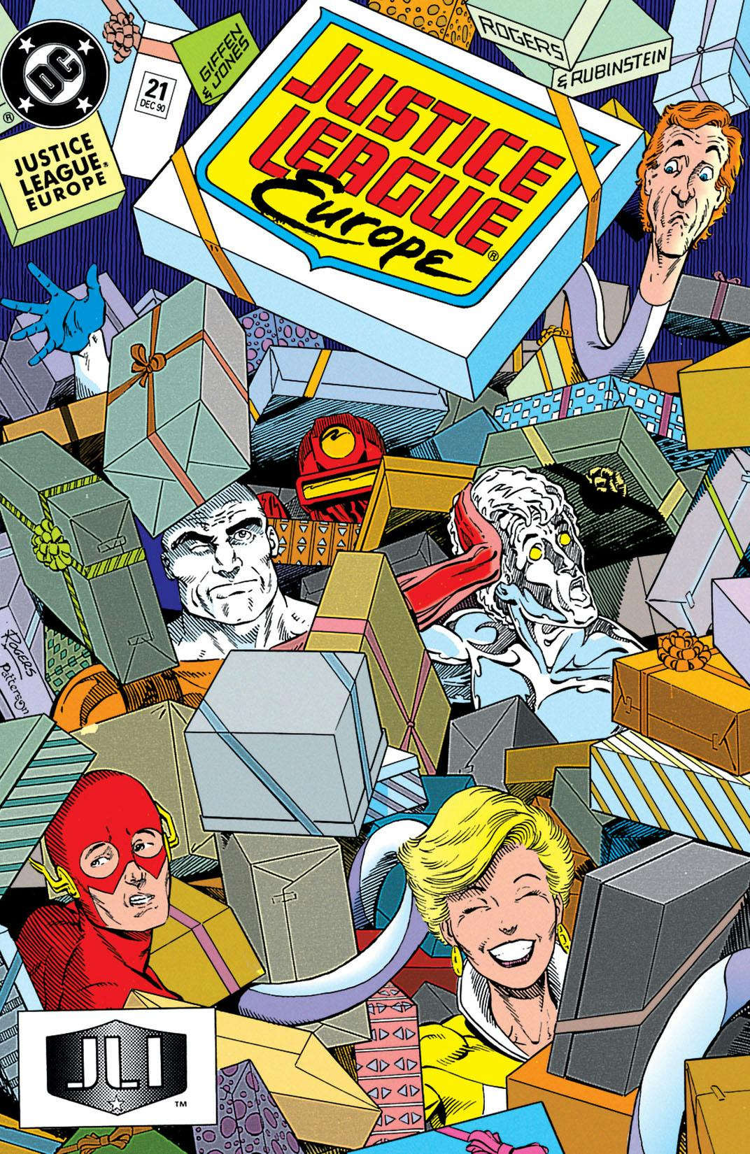 Justice League Europe #21 preview images