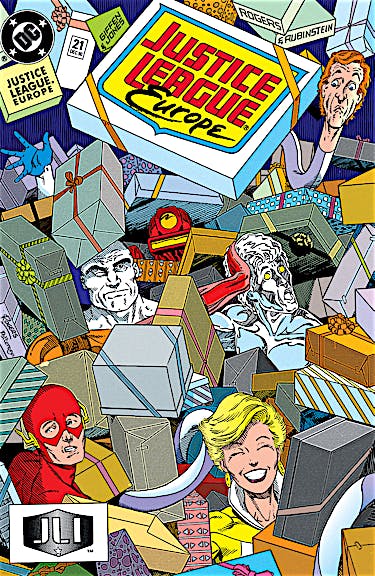 Justice League Europe #21 preview images