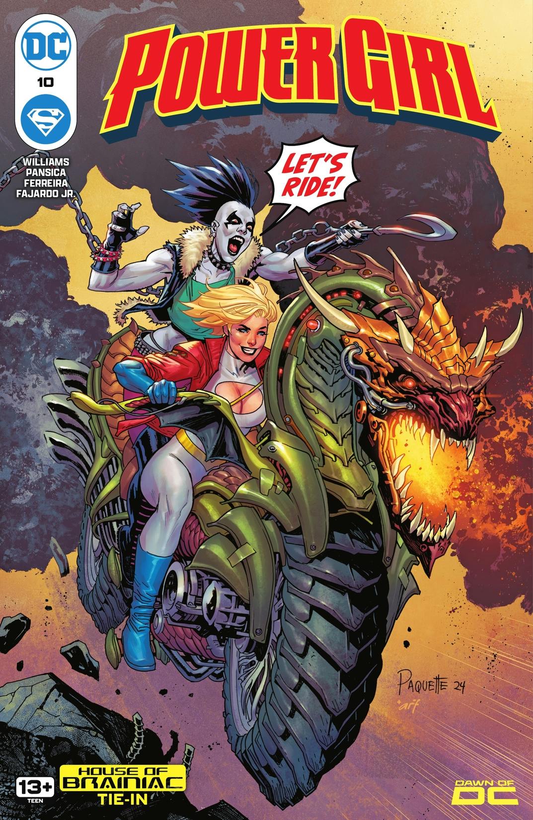 Power Girl #10 preview images