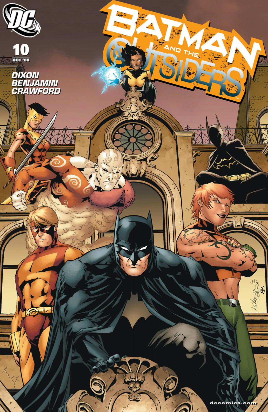 Batman and the Outsiders (2007-) #10 preview images