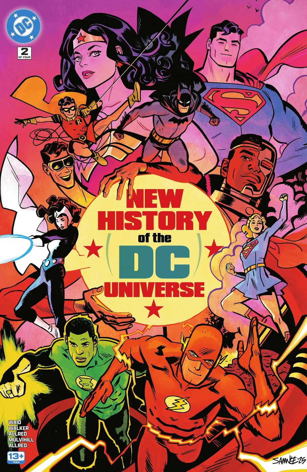 New History of the DC Universe #2 preview images