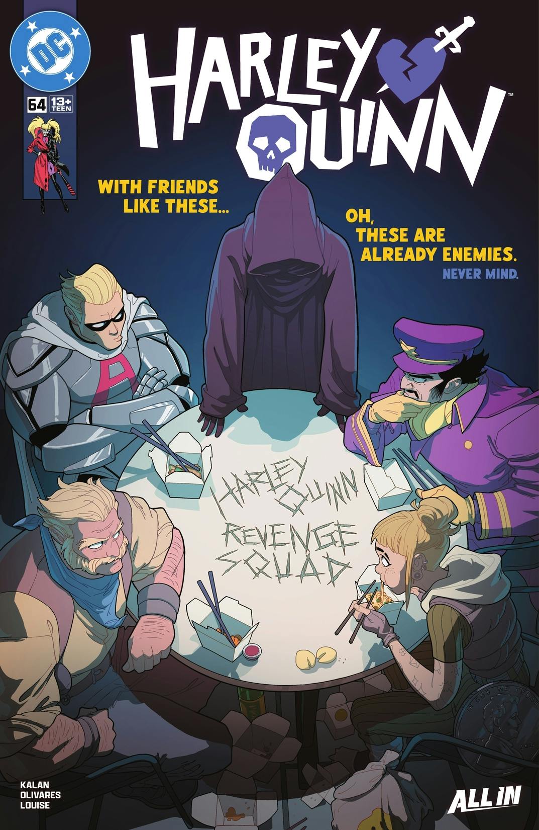 Harley Quinn #64 preview images