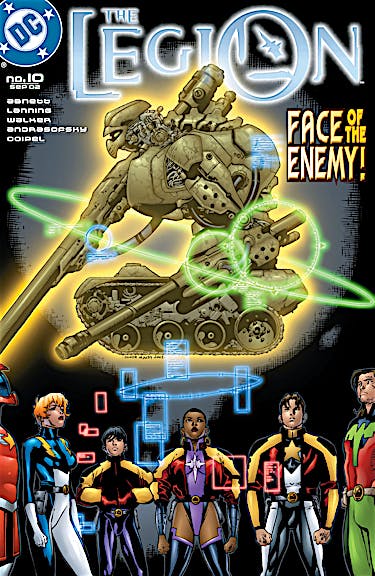 The Legion #10 preview images