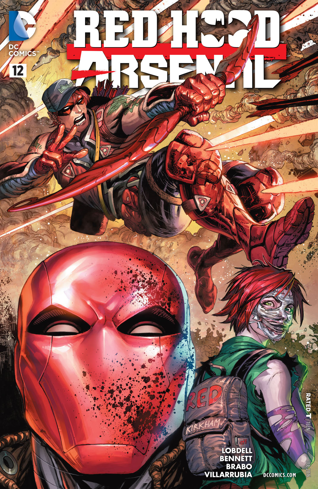 Red Hood/Arsenal #12 preview images