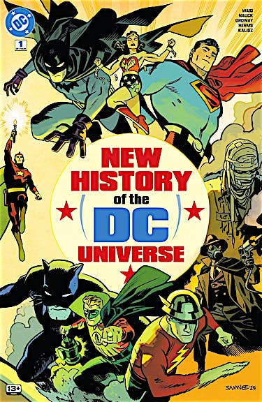 New History of the DC Universe #1 preview images