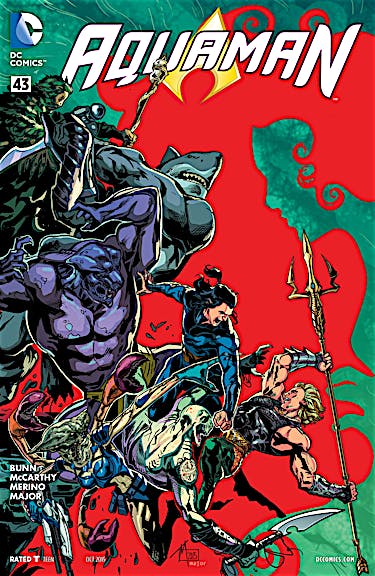 Aquaman (2011-) #43 preview images