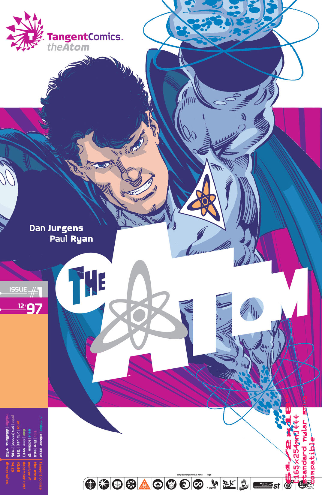 The Atom #1 preview images