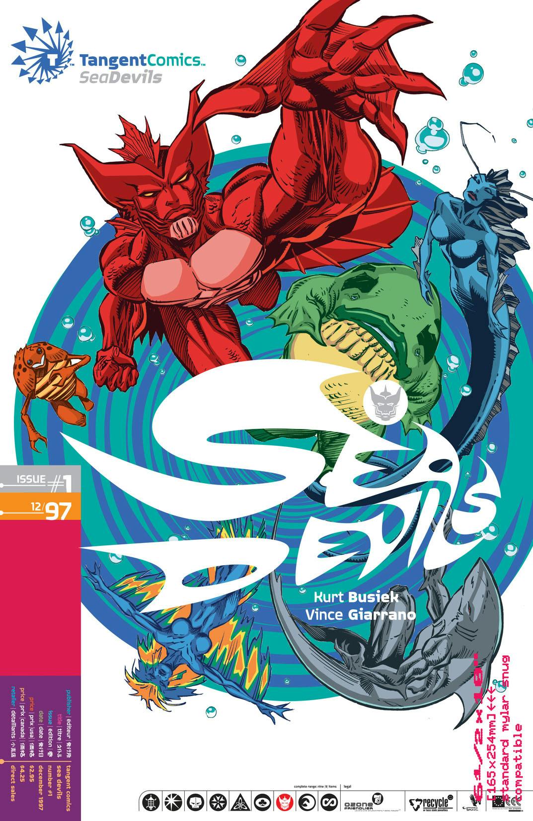 Sea Devils #1 preview images