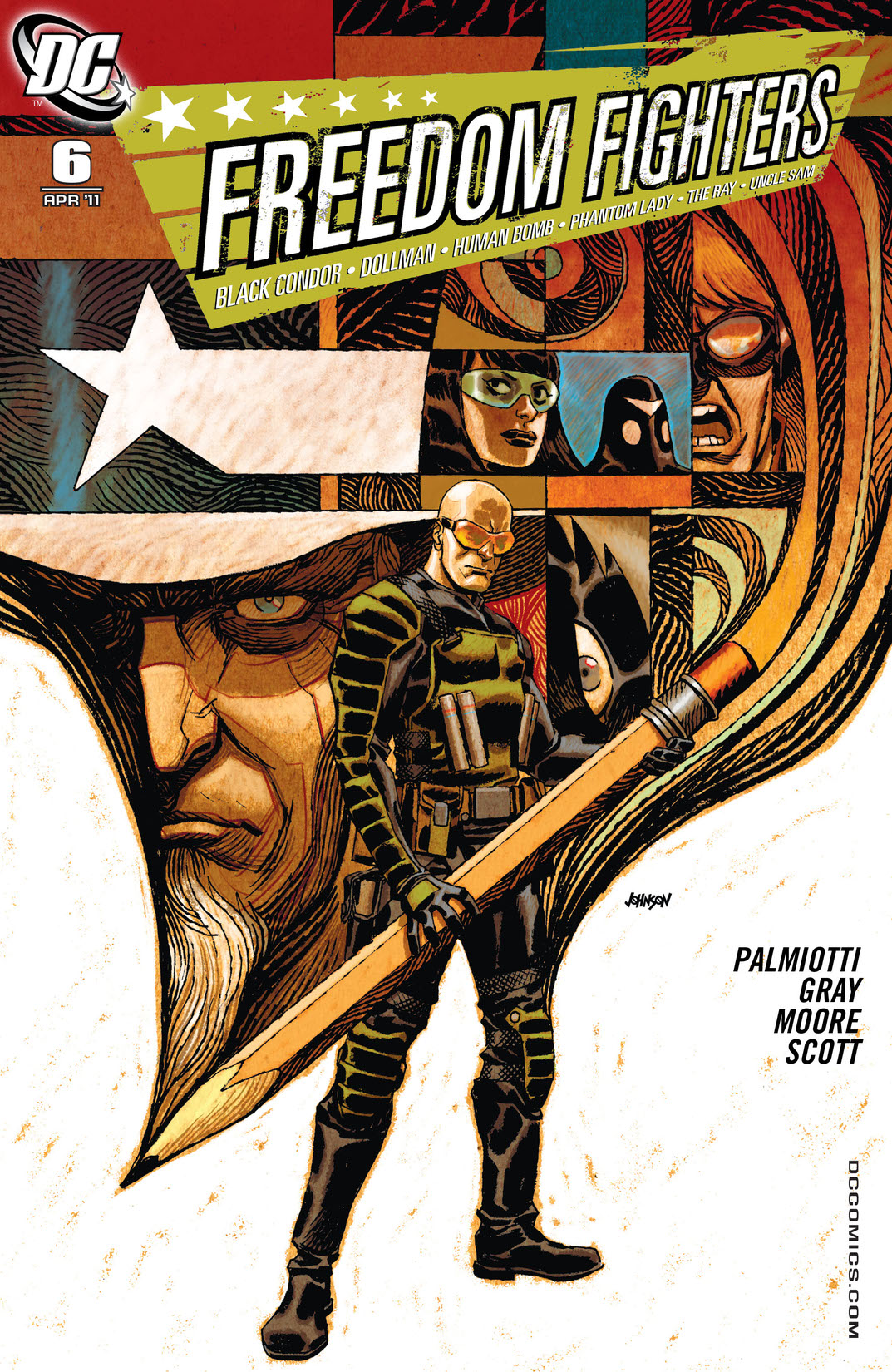 Freedom Fighters (2010-) #6 preview images