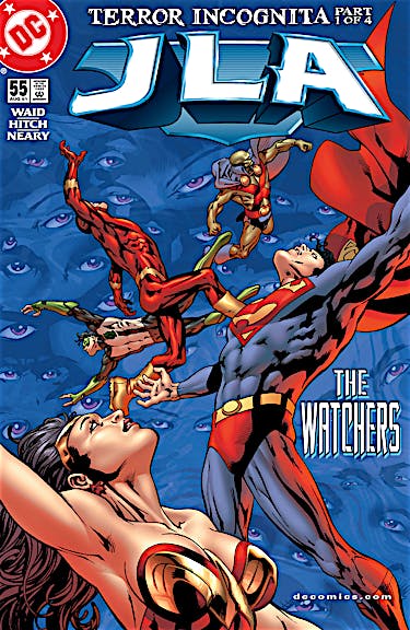 JLA #55 preview images