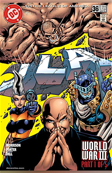 JLA #36 preview images