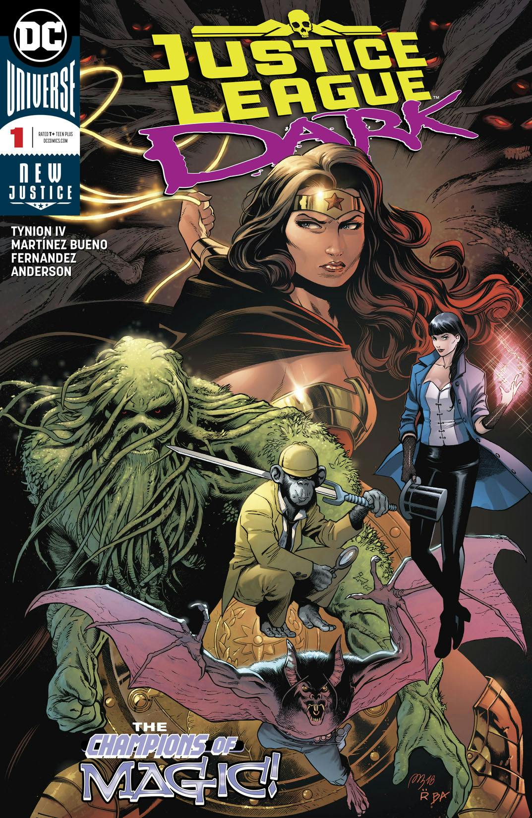Justice League Dark (2018-) #1 preview images