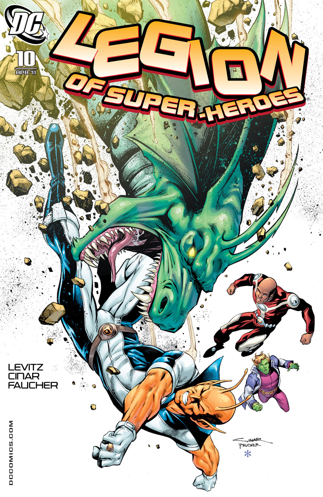 Legion of Super-Heroes (2010-) #10 preview images