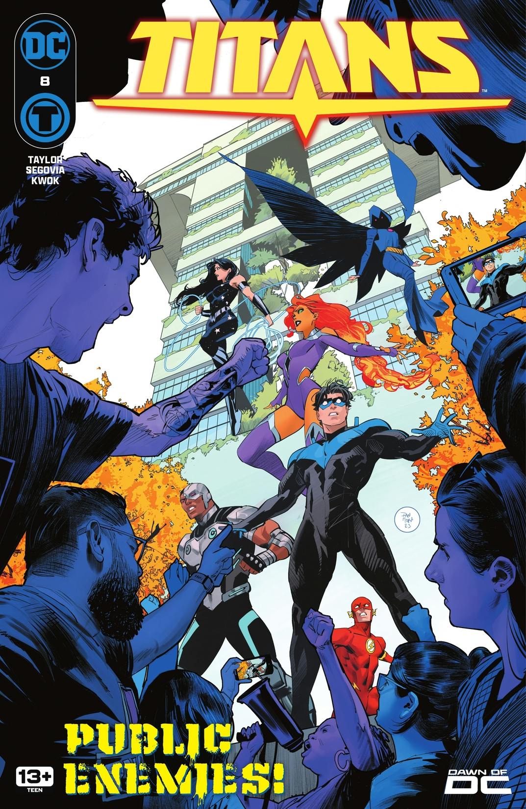 Titans #8 preview images