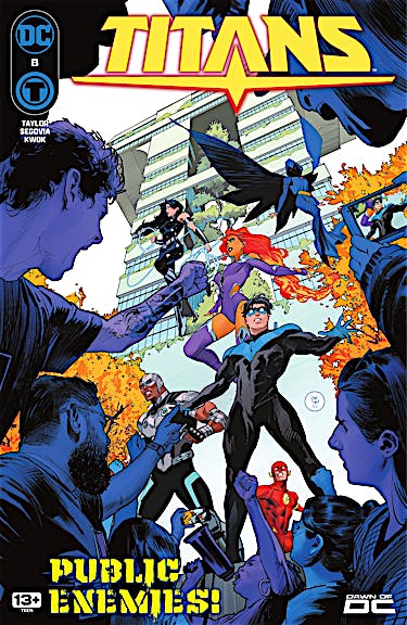 Titans #8 preview images