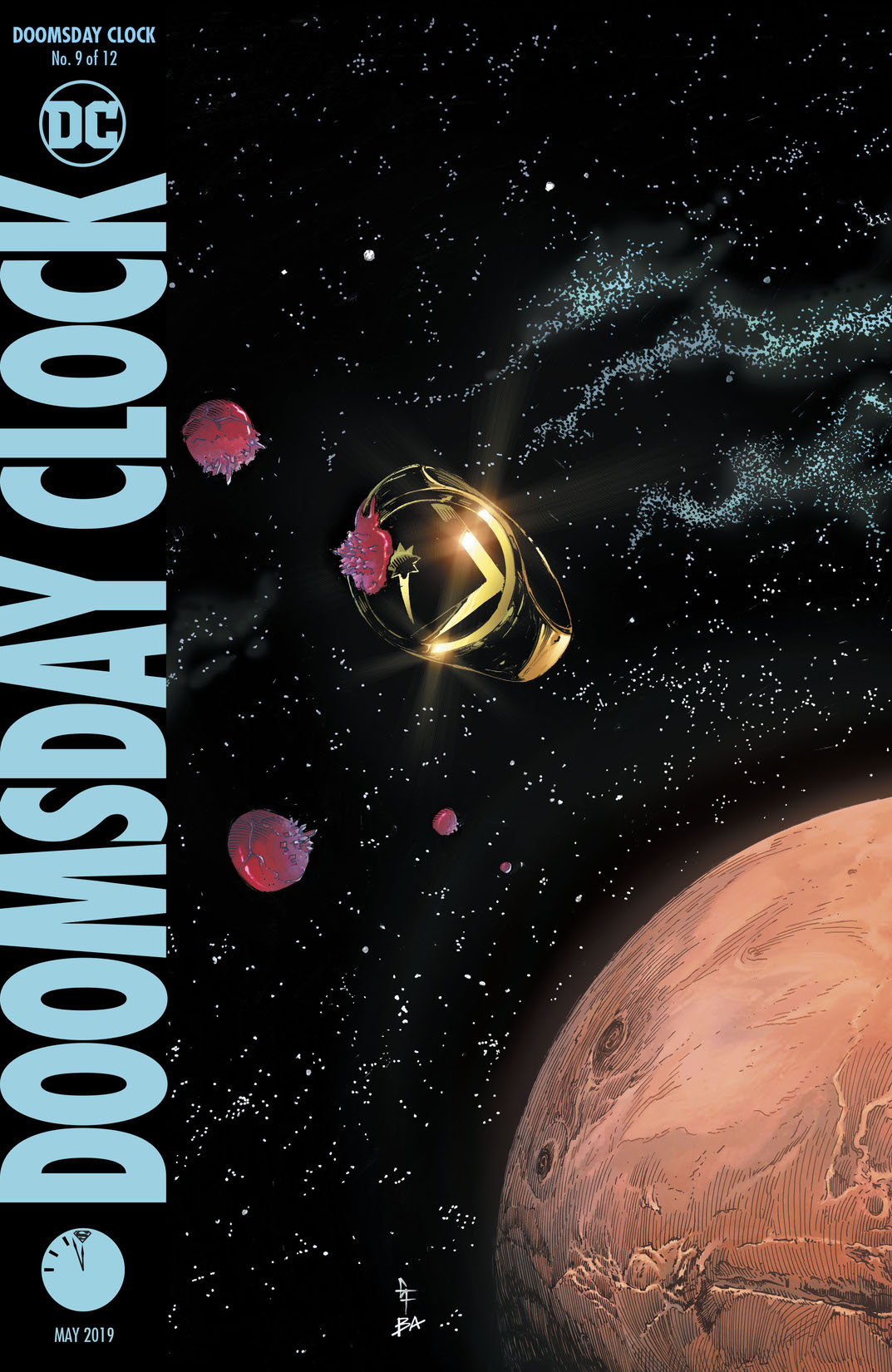 Doomsday Clock #9 preview images