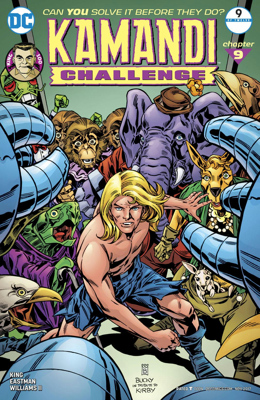 The Kamandi Challenge #9 preview images
