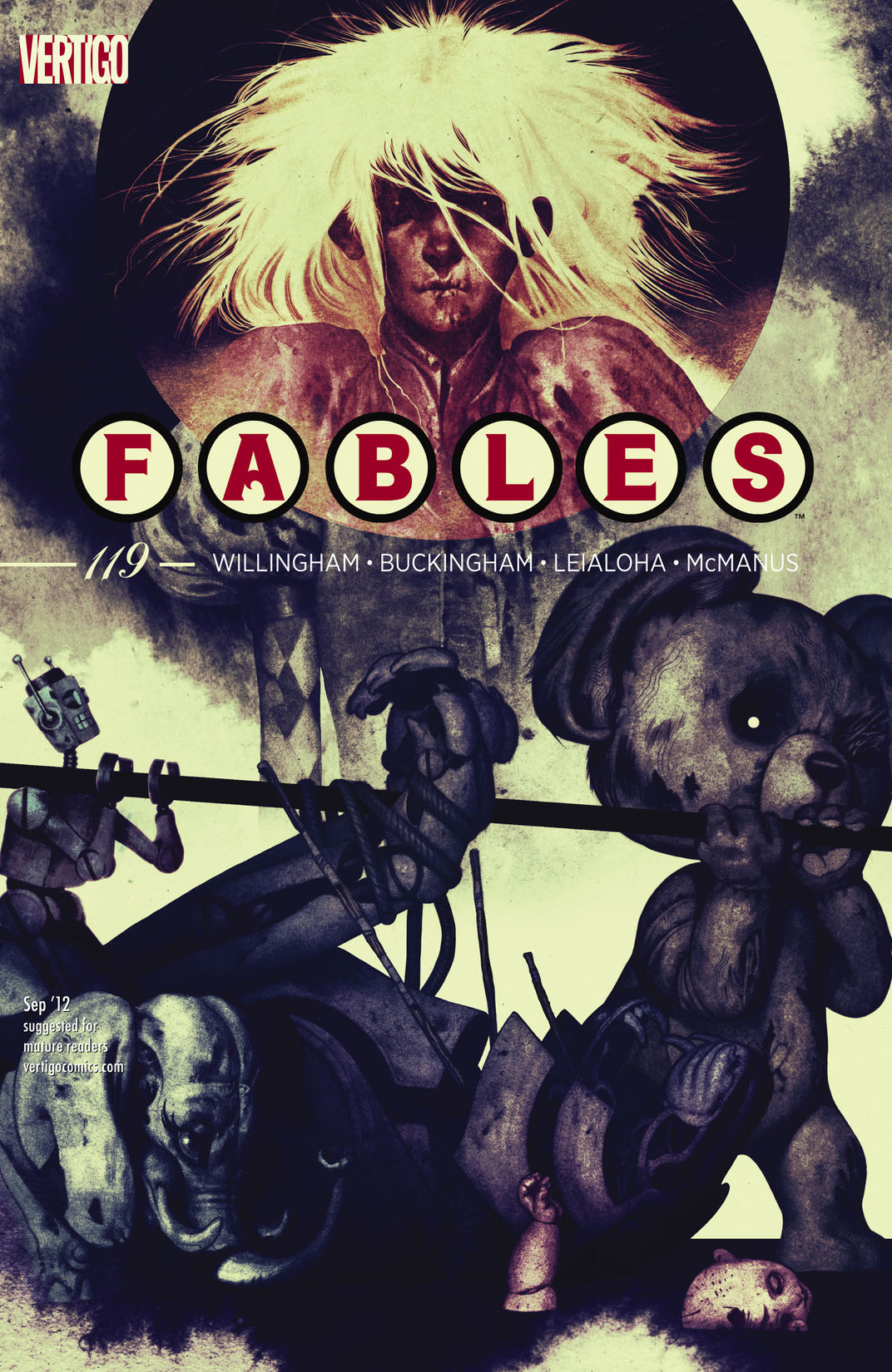 Fables #119 preview images