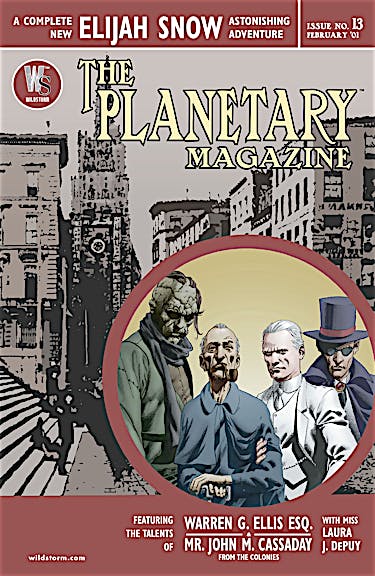 Planetary #13 preview images