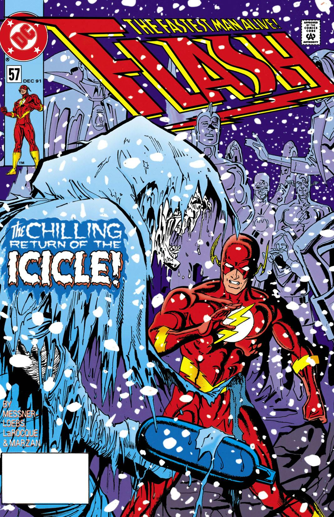 The Flash (1987-2009) #57 preview images