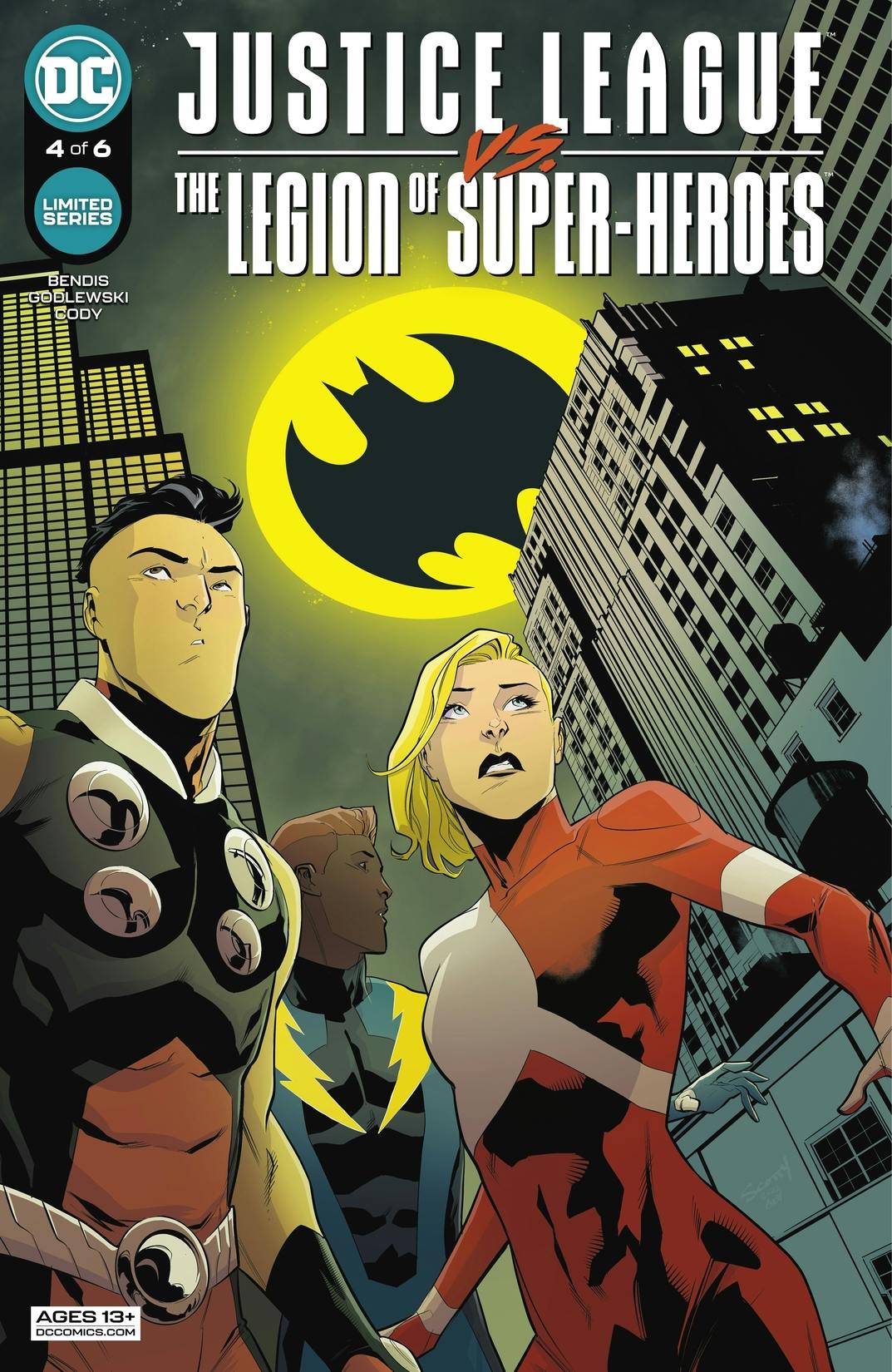 Justice League vs. The Legion of Super-Heroes #4 preview images