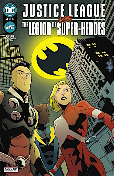 Justice League vs. The Legion of Super-Heroes #4 preview images