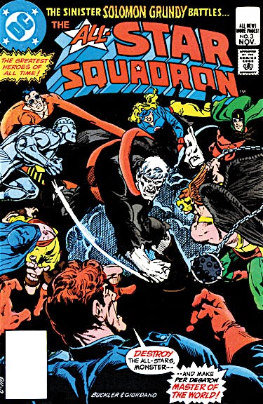 All-Star Squadron #3 preview images