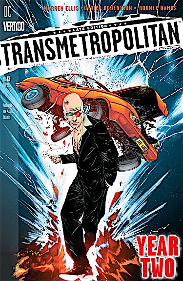 Transmetropolitan #13 preview images