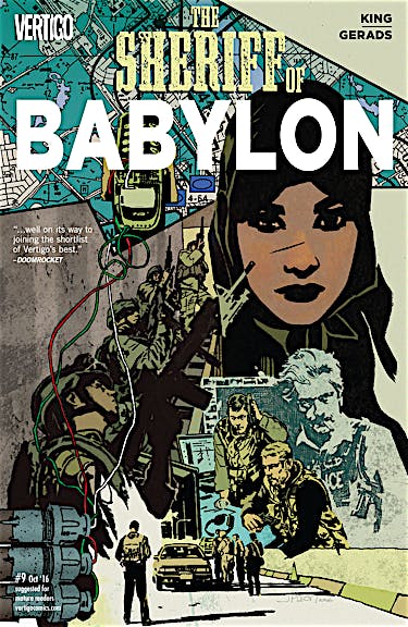 Sheriff of Babylon #9 preview images
