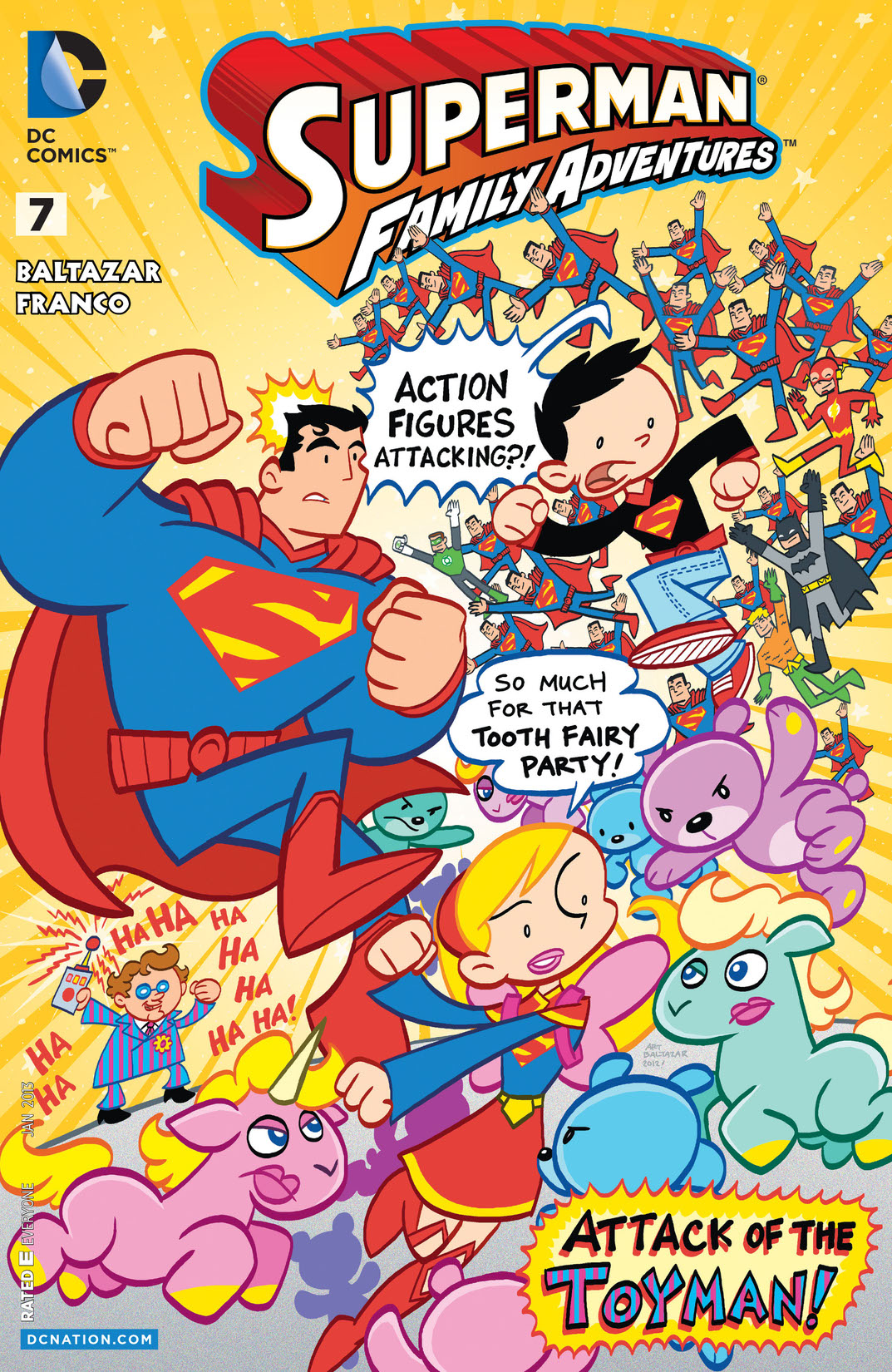 Superman Family Adventures #7 preview images
