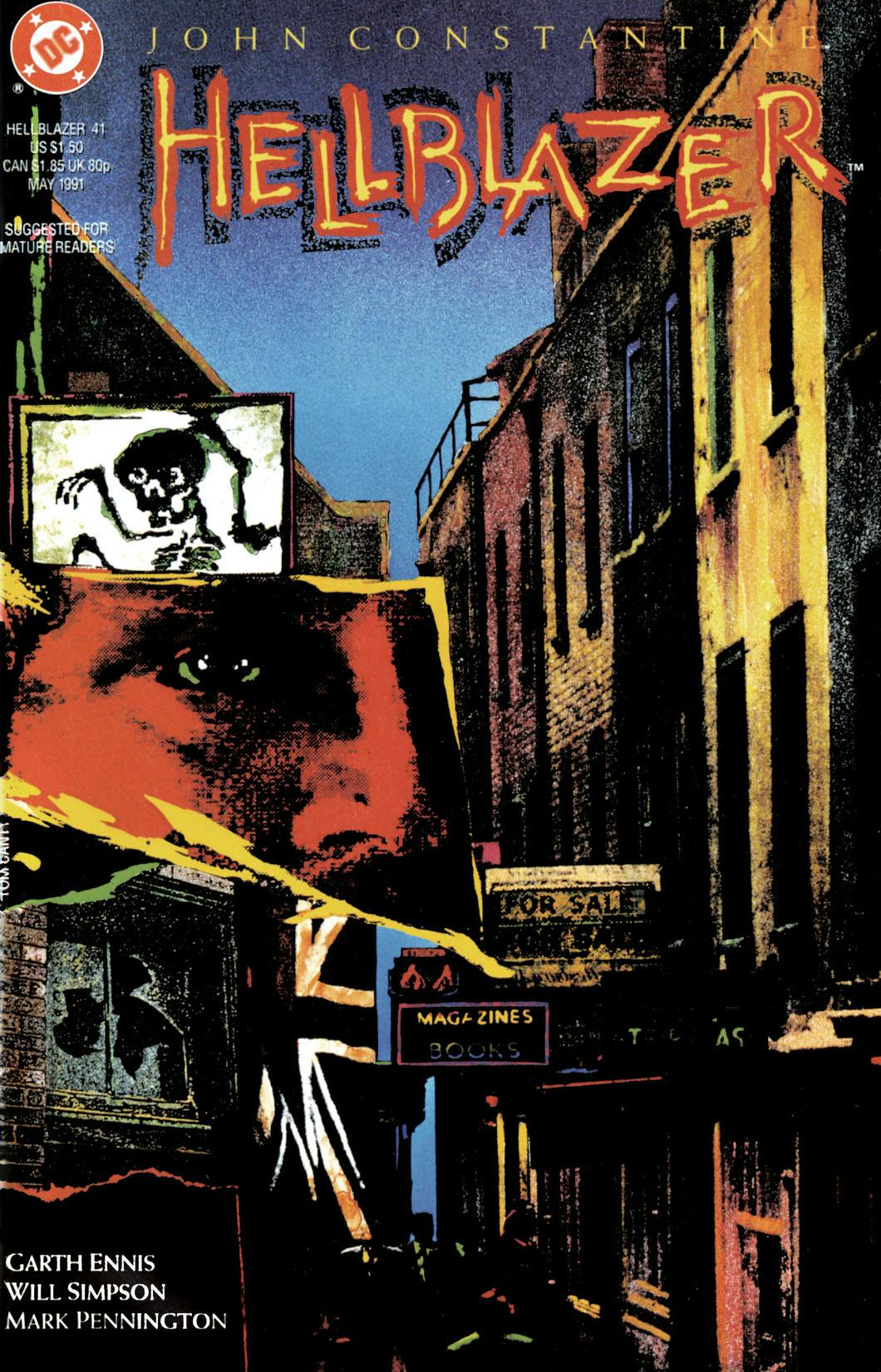 Hellblazer #41 preview images