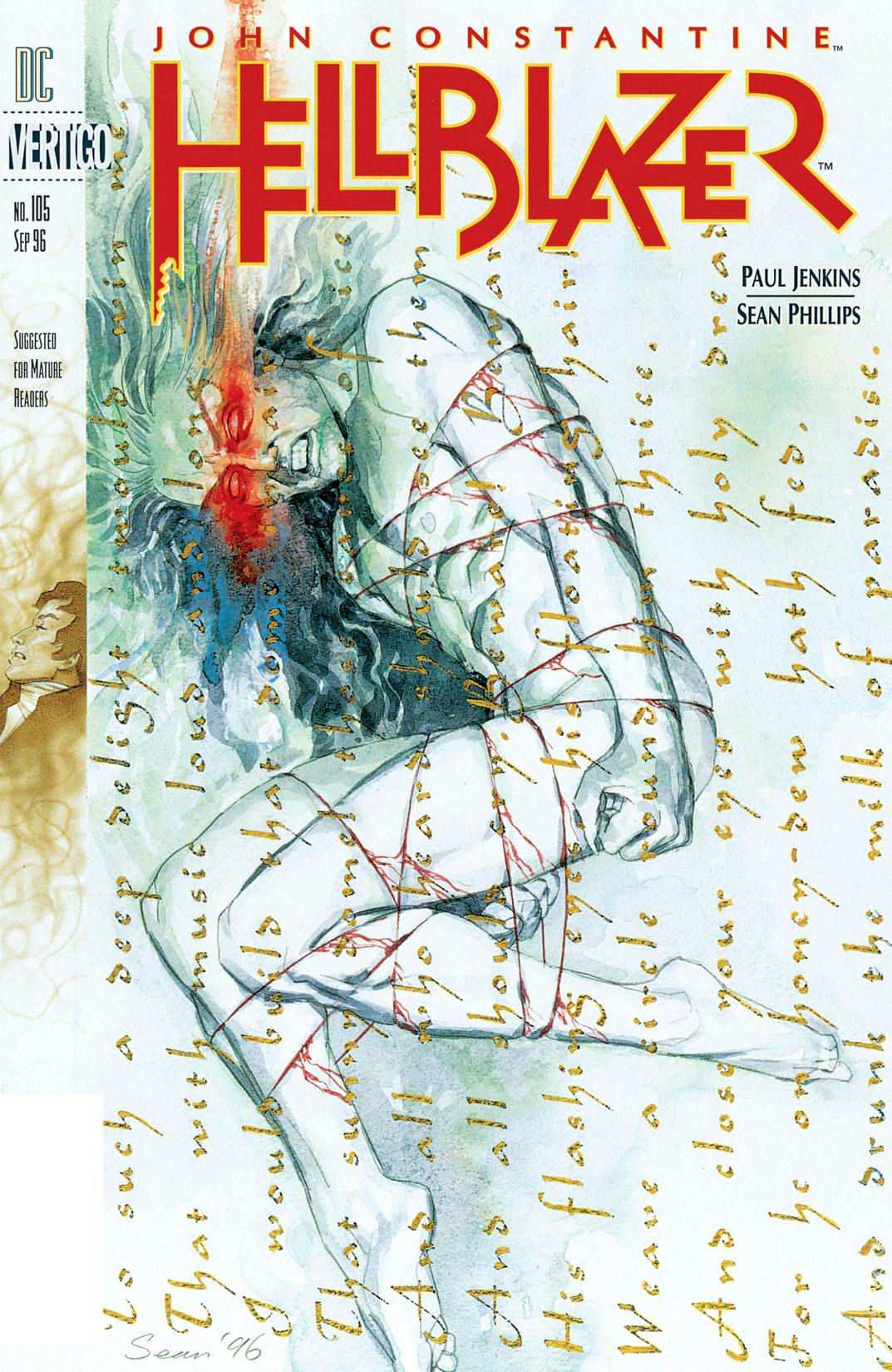 Hellblazer #105 preview images