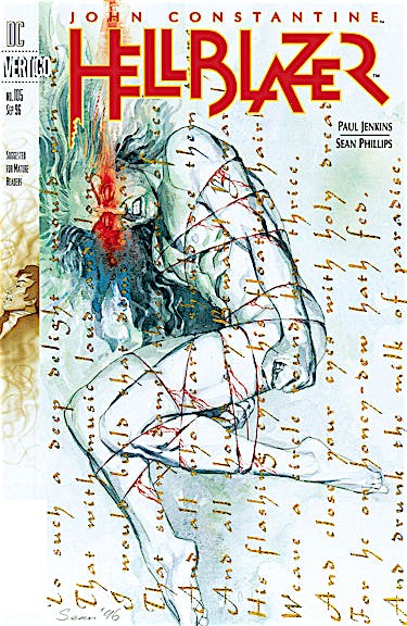 Hellblazer #105 preview images