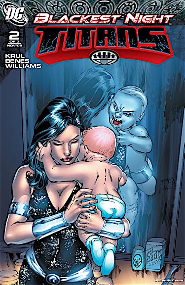 Blackest Night: Titans #2 preview images