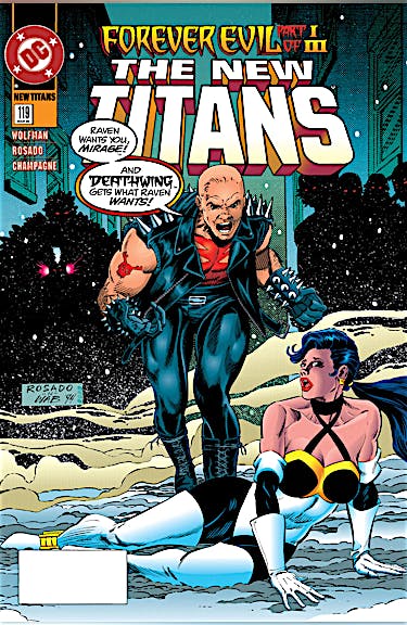 The New Titans #119 preview images