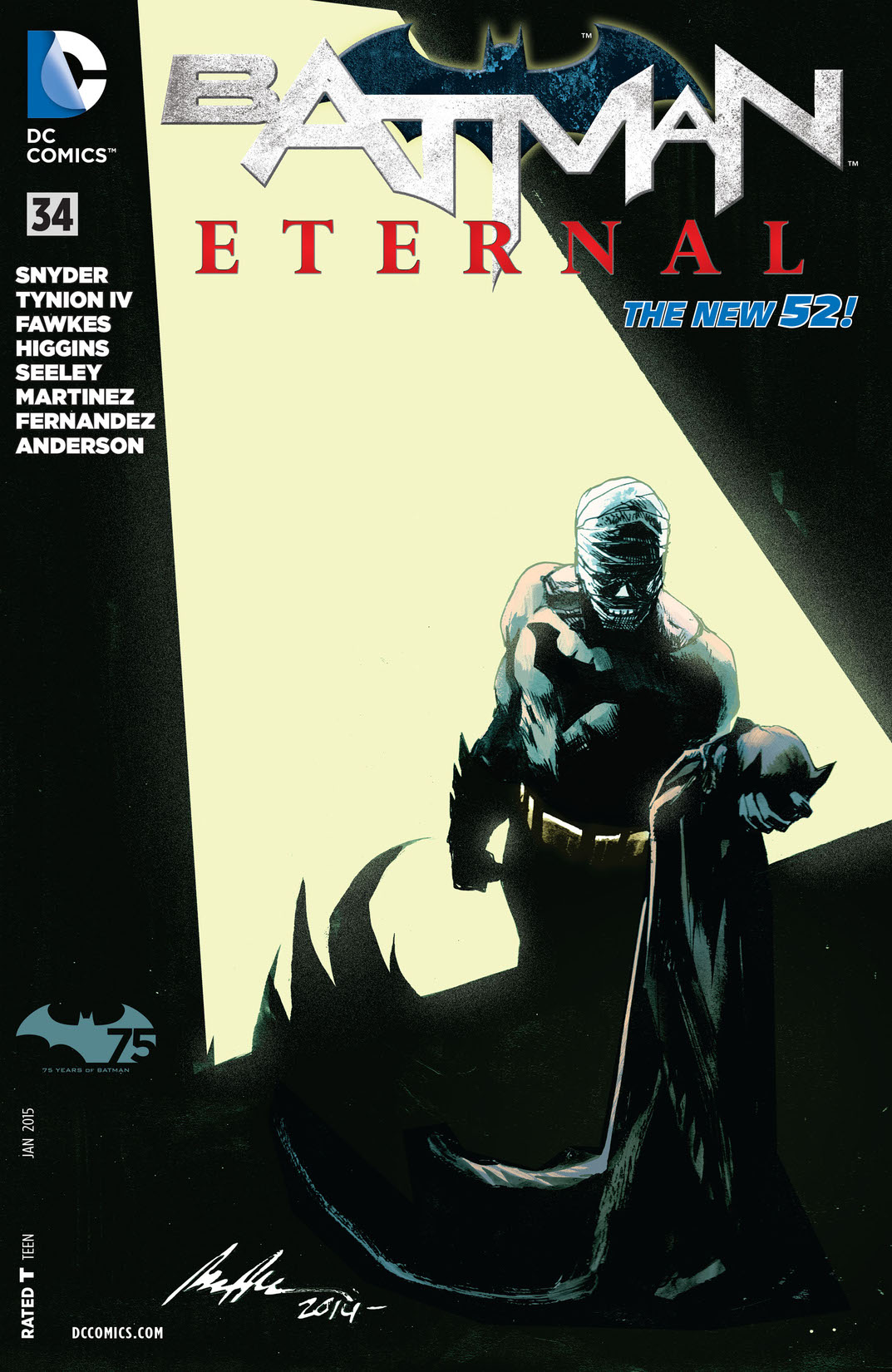 Batman Eternal #34 preview images