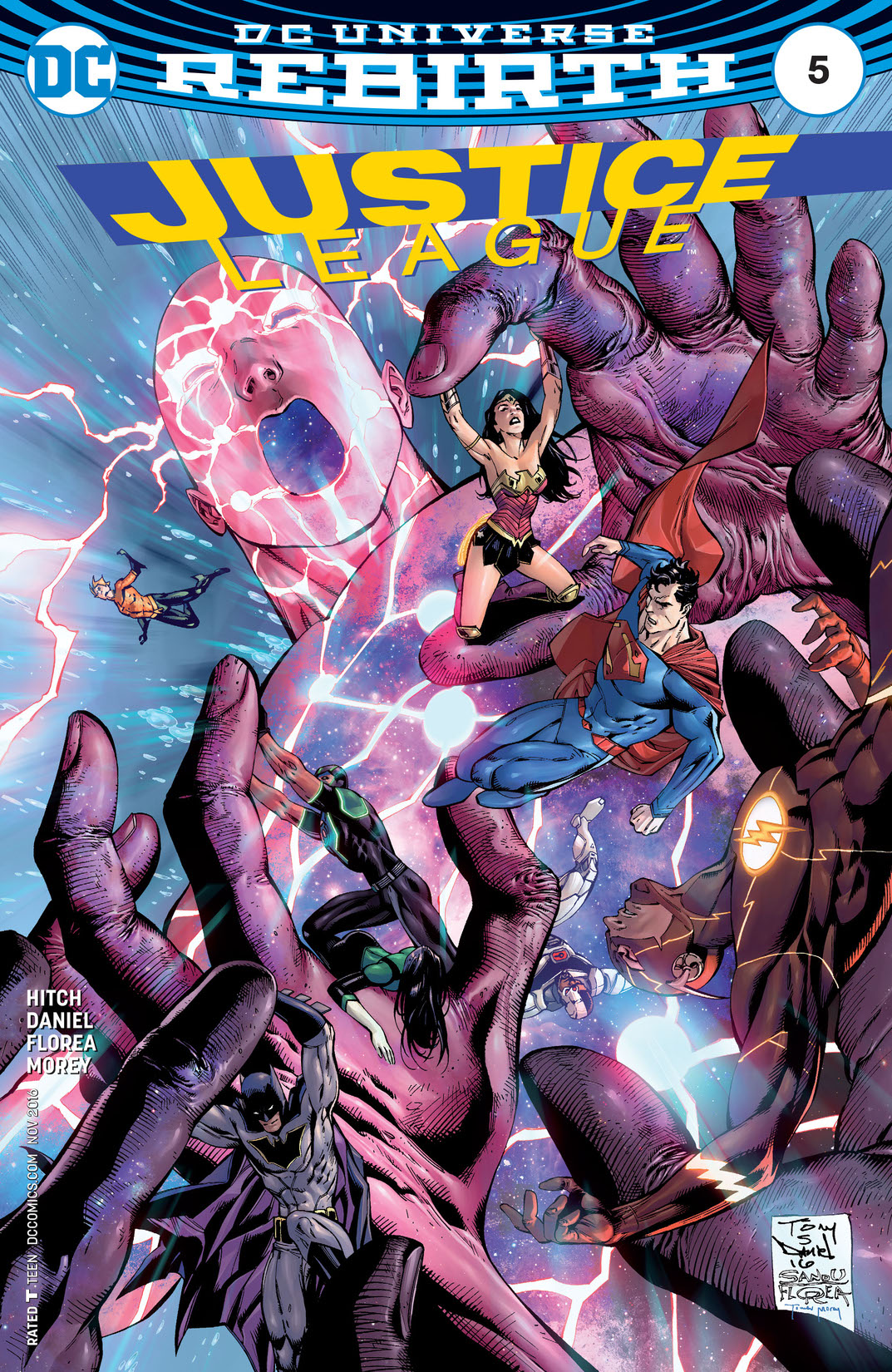 Justice League (2016-) #5 preview images