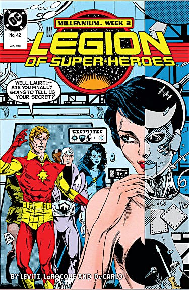 Legion of Super-Heroes (1984-) #42 preview images