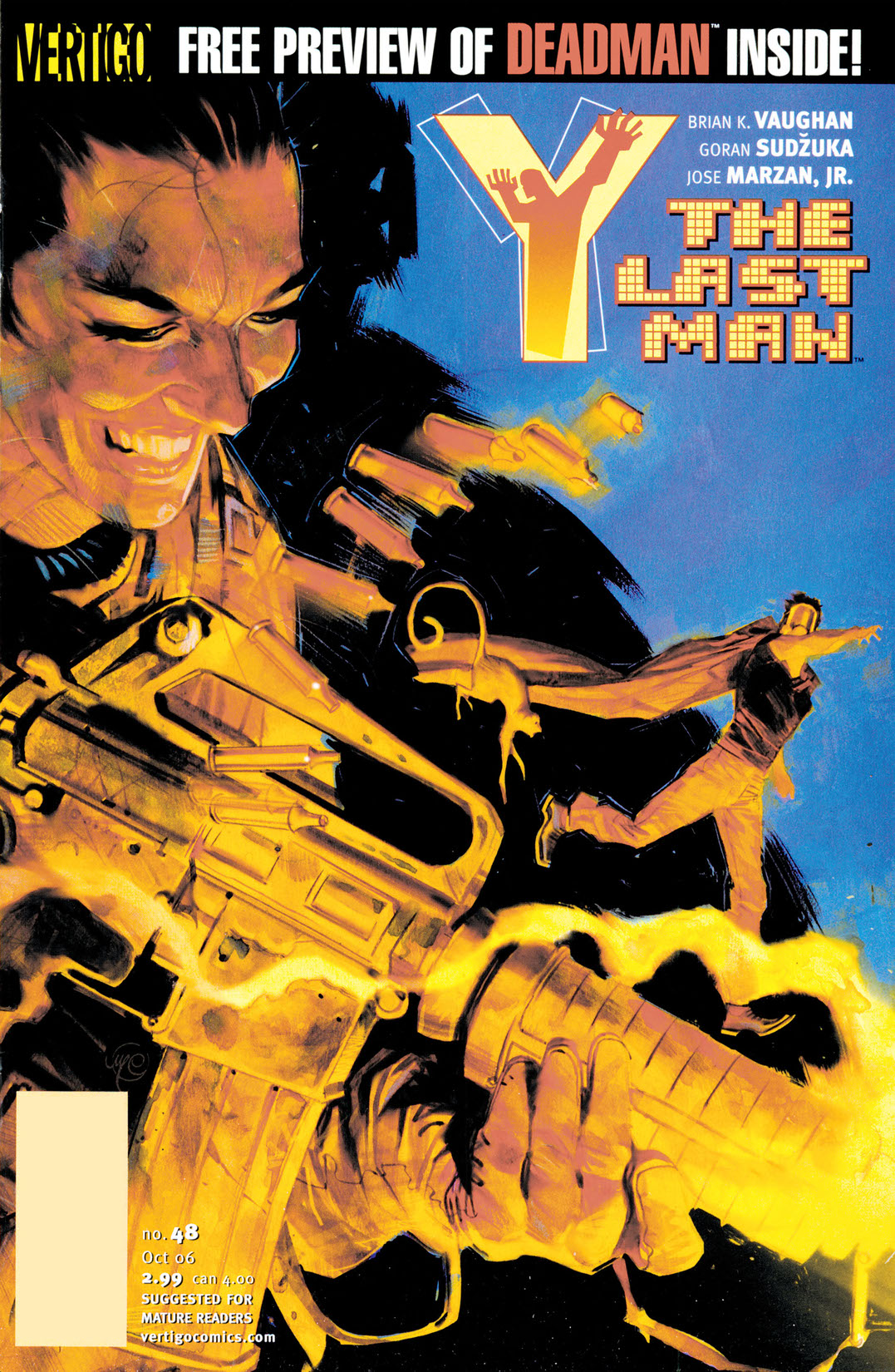 Y: The Last Man #48 preview images