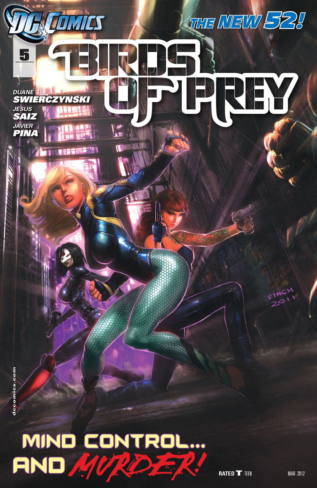 Birds of Prey (2011-) #5 preview images