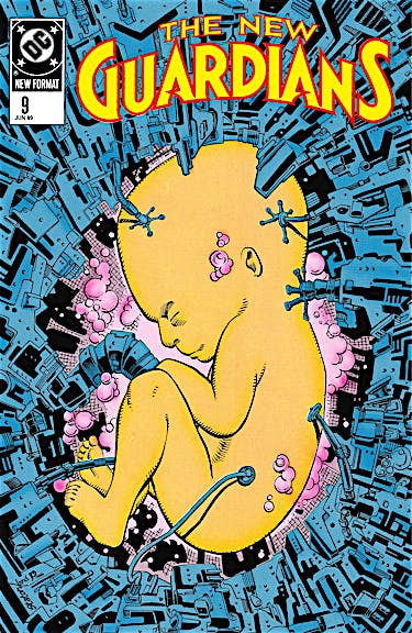 The New Guardians #9 preview images