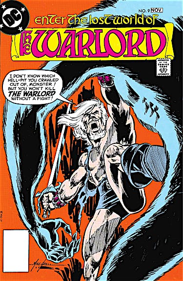 Warlord #9 preview images