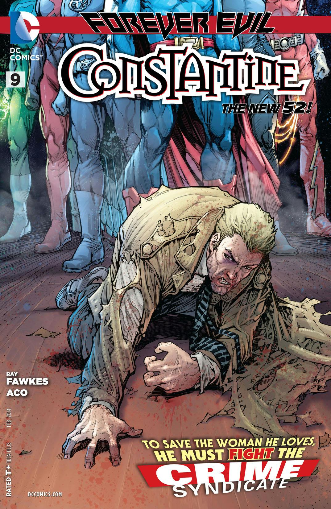Constantine #9 preview images