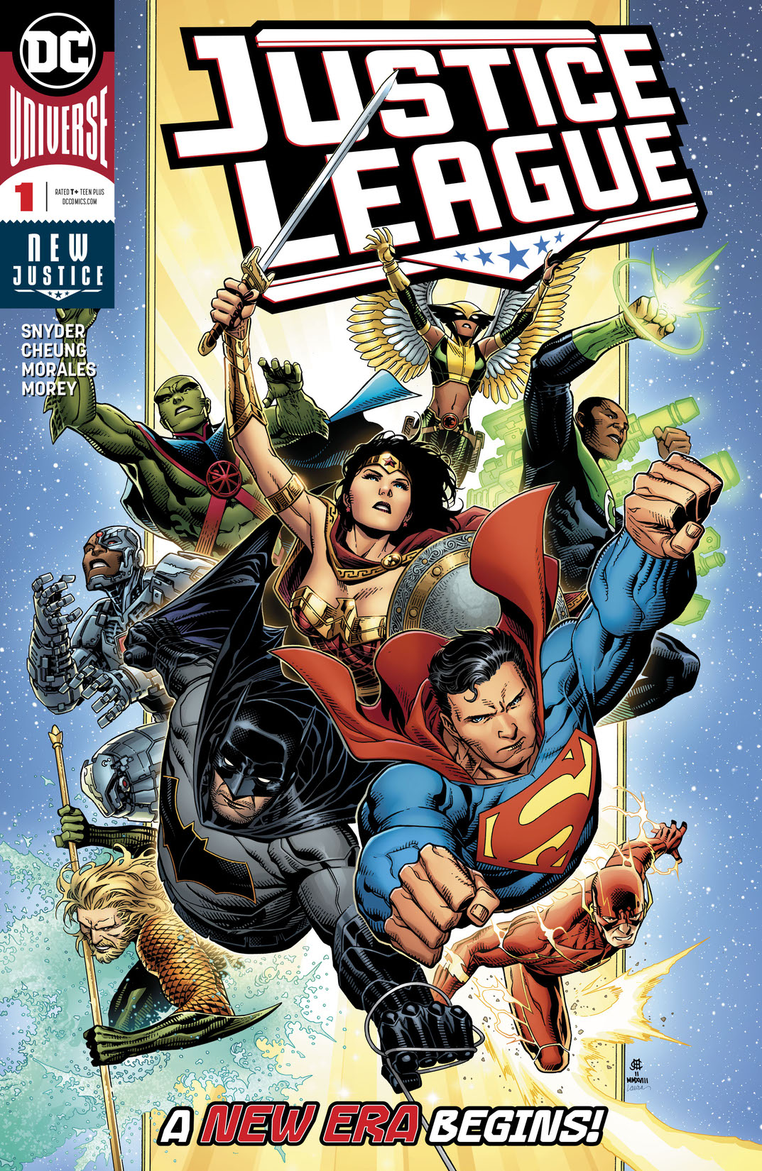 Justice League (2018-) #1 preview images