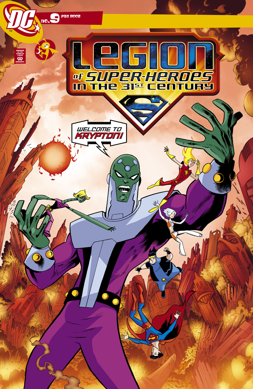 The Legion of Super-heroes in the 31st Century #9 preview images