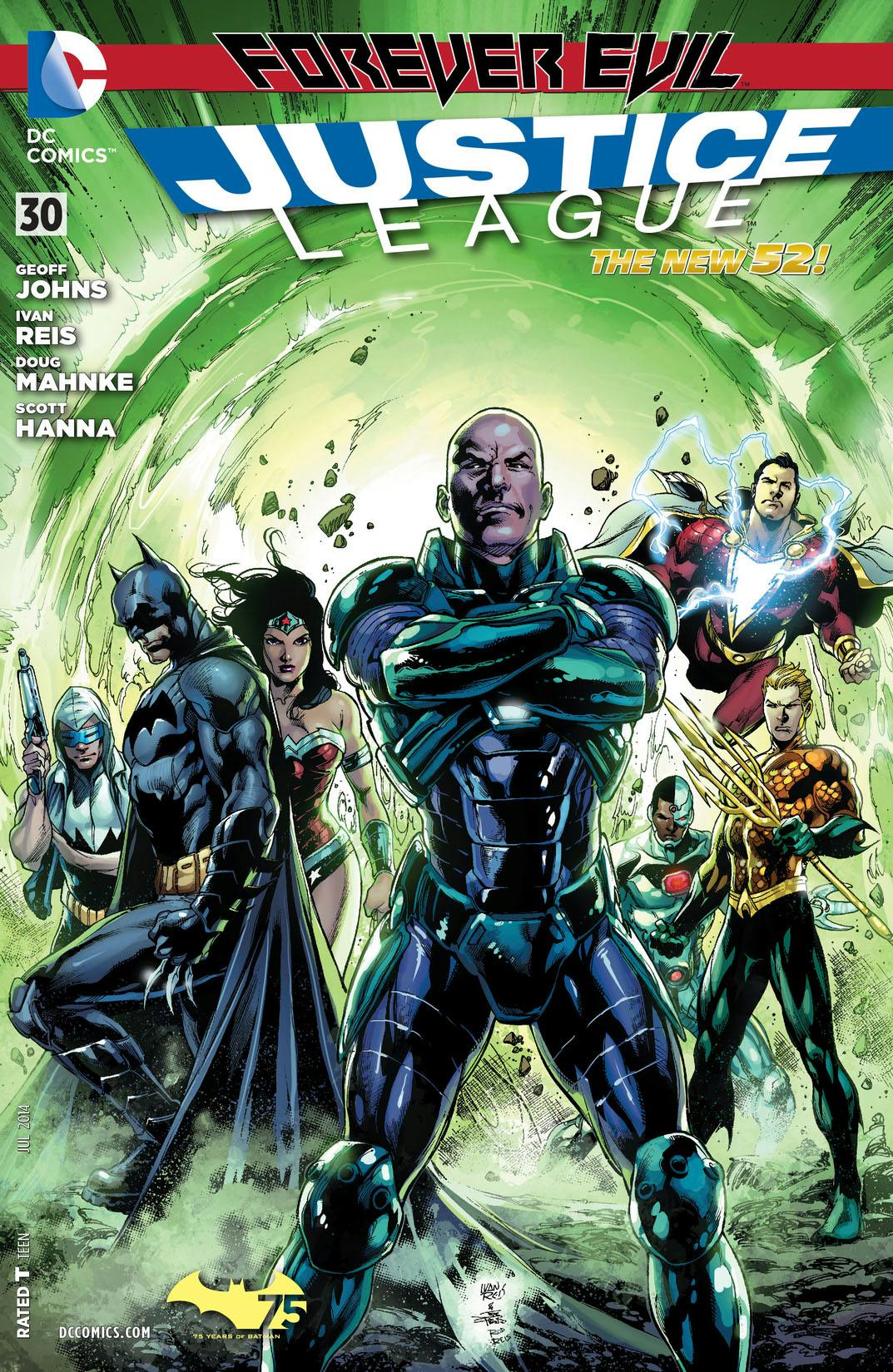 Justice League (2011-) #30 preview images